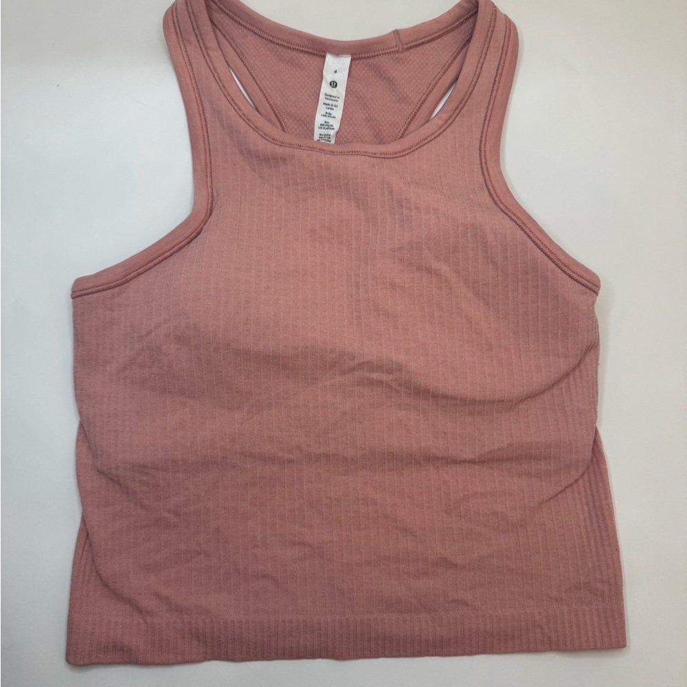 Lululemon Ebb to Street Cropped Tank Top